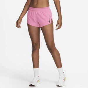 Nike AeroSwift Women's Dri-FIT ADV Mid-Rise Brief-Lined 3" Running Shorts - pink